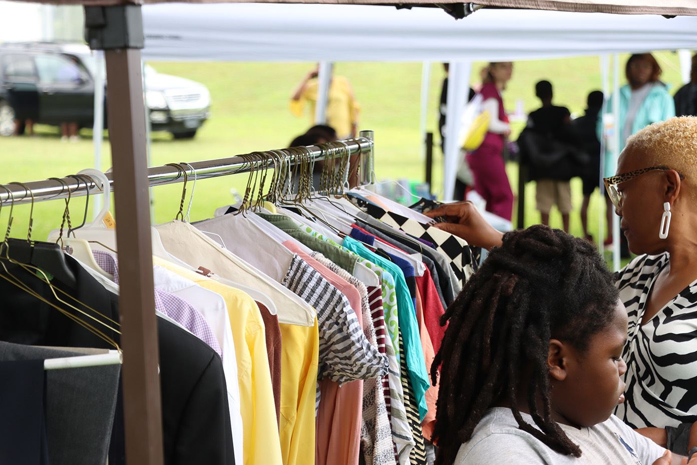 People participating in the June 22 Community in Action event